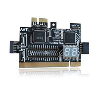 AMISENK A1105 Precisions Motherboards Analyzers With 3Vsb Power DRAM VGA Debuging Lights And Resets Signals Display PCIe Resets Tester