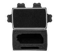 AMISENK ABS Console With Secure Mechanism Impact-Resistant Compartments For Devices & Cables Portable Carrying Case