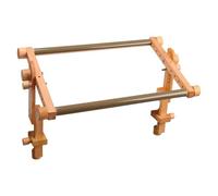 AMISENK Adjustable Embroidery Frame Stand Desk Clip on Wood Stitching Hoop Holder for Stitching and Decorative Sewing Embroidery Clamp