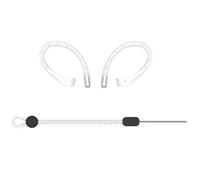 AMISENK Adjustable Silicone Ear Clips Compatibility Secure Grip Technology For Long-Wear Sports Music Easy Installation Ear Hooks No Tools