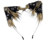 AMISENK Animal Ear Headband Role Play Costume Halloween Celebration Accessory Soft Fabric Kids Adult Cosplay Hair Hoop Halloween Costume Accessories For Adults