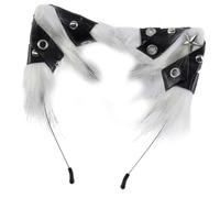 AMISENK Animal Ear Headband Role Play Costume Halloween Celebration Accessory Soft Fabric Kids Adult Cosplay Hair Hoop Halloween Costume Accessories For Adults