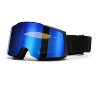 AMISENK Anti Fog Snow Goggle with Adjustable Headbands Soft Nose Pad PC Texture Suitable for Men Women Skiers Snowboarders Thermals Snow Sport Glasses