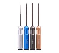 AMISENK Anti-Rust Remote Control Plane Screwdriver Tool Set 1.5mm 2mm 2.5mm 3mm Model Quadcopter Repairing Tools Repair Tools Kit