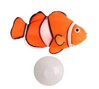 AMISENK Artificial Silicone Fish For Aquarium Freshwater Saltwater For Tank Decoration Moving Floating Artificial Moving Silicone For Aquarium Swimming