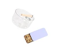 AMISENK Bird Toilet Stand For Parrots Training Sett With Removable Tray Safe Substance Cage Mounting Pet Accessory Quick Potty Station