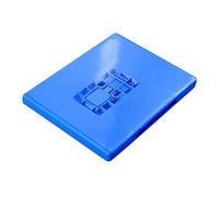 AMISENK Blue Cartridge Storage Box Game Card for Case Game Cassette Sleeve for PSV1000 PSV2000 Drop-Resistant Blue Cartridge Holder Shell Organizer Protector