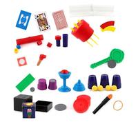 AMISENK Children's Magical Set With Illusion Tricks And Props Easy To Learn For Ages 6 And Up Children's Magical Show