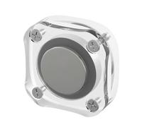 AMISENK Clear Acrylic Protective Case With Quick-Release Shockproof Housing For Electronics & Travel Essentials Cover Scratchproof Portable Carry