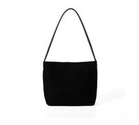AMISENK Comfortable Suedes Bucket Bag For Daily Use Underarm Purse With Soft Practical Fabric Work Commute Casual Outfits Trendy Matte Texture Bucket Bag