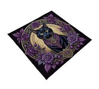 AMISENK Divination Tablecloth Card Mat Astrological Altars Cloth Pad Tarots Table Cover Cloth Board Gaming Pad Tarot Readings Washable Tarots Tablecloth