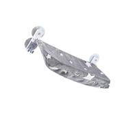 AMISENK Double Side Cats Window Loungers With Glowing Night Fabric And Metal Hook Installation For Small Spaces Easyly Setups Hook Cats Resting Pad