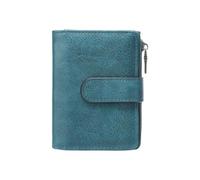 AMISENK Elegant Blocking Trifold Wallet For Everyday Carry Soft Coin Purse Spacious Card Slots Lightweight PU Leather Essential Elegant PU Leather Wallet For Ladies