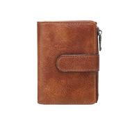 AMISENK Elegant Blocking Trifold Wallet For Everyday Carry Soft Coin Purse Spacious Card Slots Lightweight PU Leather Essential Elegant PU Leather Wallet For Ladies