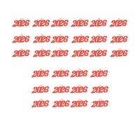 AMISENK Elegant Commemorative 2026 Alloy Necklace Pendant Ideal for Individual Milestones Sturdy and Lightweight Jewelry Memory Pendant