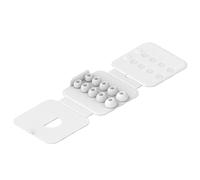 AMISENK Ergonomic Ear Tips 10Pack Sweat Fit for Pro3 Headphones Active NonSlip Ear Tips