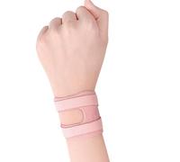 AMISENK Ergonomic Wrist Stabilizers Fabric Texture Perfect For Typing Weightlifting Adjustable Strap Sweat Resistant Breathable Wrist Protectors For Gym