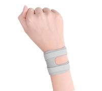 AMISENK Ergonomic Wrist Stabilizers Fabric Texture Perfect For Typing Weightlifting Adjustable Strap Sweat Resistant Breathable Wrist Protectors For Gym