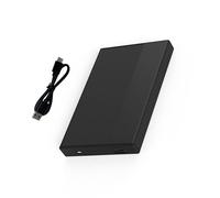 AMISENK External Aluminum Hard Drive Case For 2.5inch Satas Solid Disk USB3.0 High Performances Transfer Includes USB Data Cable Hard Disk Enclosure