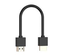 AMISENK Flexible Miniature HDTV To Adapters Cable 4K 1080p For Devices HDMI2.0 To Cord For Projectors Monitor Camcorder