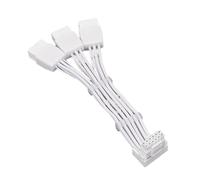 AMISENK GPU Splitter Cable 3x8pin 8PIN To 16Pin 12VHPWR Power Adapter Splitter Extension Cable For Graphics Card Connector