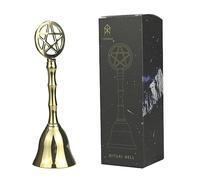 AMISENK Hand Bells Super Loud Call Brass Handle Loud Large For Weddings School Classroom Game Musical Instruments Christmas Handheld Call Vintage