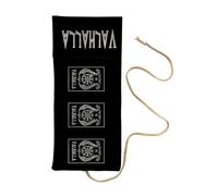 AMISENK Handmade Tarots Organizers Poly Linen Washable Bold Artistic Pattern Compacts Foldable for Oracles and Playing Card Breathable Tarots Deck Bag