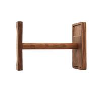 AMISENK Headphone Stand Universals Desktop Holder For Gaming Headsets Solid Wood Craftsmanship With Storage Base Headphone Stand