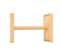 AMISENK Headphone Stand Universals Desktop Holder For Gaming Headsets Solid Wood Craftsmanship With Storage Base Headphone Stand