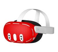 AMISENK Headset Protective Case Cover Silicone For Quest3 Accessories For Dustproof Sleeve
