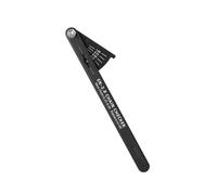 AMISENK Heavy-Duty Bike Chain Wear Gauge Weatherproof Aluminum Tool for Long-Distance Cycling & Highway Travel Accessories Cycling Maintenance Accessories