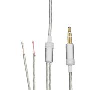 AMISENK High Fidelitys MP3 Headphone Cable AntiInterference Shielded 3.5mm Connectors OxygenFree Coppers Materials Earphone Upgrades Cable
