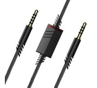 AMISENK High Performances Braide Music Cable Optimized For A10/A40 Earphone Low Latency Gaming And Mobile Connectivities Gaming Headsets Cable