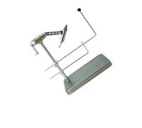 AMISENK High Precisions Rotating Fly Tying Tool Heavy Type Metal Construction for Secure Hook Binding and Fly Tying Efficiency Outdoor Fishing Accessories