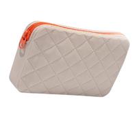 AMISENK Large Capacity Pencil Case Silicone Pen Makeup Bag Aesthetic Pencils Organisers Simple Bag Aesthetic Large Capacity Silicone