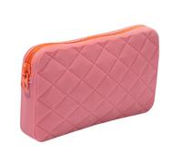 AMISENK Large Capacity Pencil Case Silicone Pen Makeup Bag Aesthetic Pencils Organisers Simple Bag Aesthetic Large Capacity Silicone