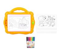 AMISENK Light Up Sketch Board Tracing Tablet Drawing For Kids Writing Coloring Preschooler Creative Art Learning Toy Eye Protection Tracing For Children