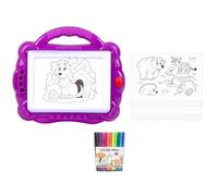 AMISENK Light Up Sketch Board Tracing Tablet Drawing For Kids Writing Coloring Preschooler Creative Art Learning Toy Eye Protection Tracing For Children