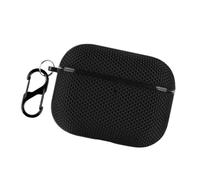 AMISENK Lightweight Durability Earphone Case With Metal Hook Attachment Water Resistant Design For Pro3 Earbud Active Lifestyles Nylon Shockproof Protective Case