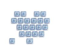 AMISENK Lovely Kitten Design Keycaps Backlight Heart Pattern Customizable For Mechanical Keyboards Keycap 21pcs Smooth Gaming Keycaps