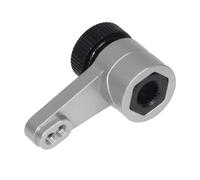 AMISENK Machined Remote Control Servo Arm Metal Steering For Climbing Car Aluminum Alloy Heavy Duty 25T Upgrade Parts Aluminum Servo