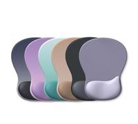 AMISENK Memory Foam Wrist Rest Mousepad Gradient Mousepad Anti Slip Rubber Base High Precisions For Office Home Pc Thickened Office Pad