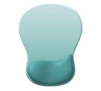 AMISENK Memory Foam Wrist Rest Mousepad Gradient Mousepad Anti Slip Rubber Base High Precisions For Office Home Pc Thickened Office Pad