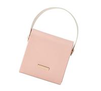 AMISENK Miniature Jewelry Storage Case with Dividers Travel Ready Design Holds Earrings Necklaces Rings Lipstick Soft PU Interior PU Leather Jewelry Organizers