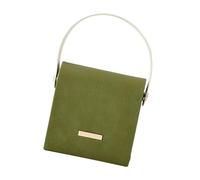 AMISENK Miniature Jewelry Storage Case with Dividers Travel Ready Design Holds Earrings Necklaces Rings Lipstick Soft PU Interior PU Leather Jewelry Organizers