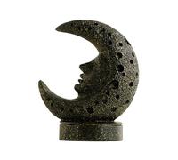 AMISENK Moons Themed Resin Aromatherapies Burners Middle Eastern Resistant Ashes Catcher Decorative Piece for Living Space Resin Aromas Diffuser