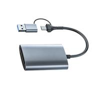 AMISENK MultiDevice Type B Card Reader With USB3.2 Gen 2 Interfaces Optimized For High Capacity Memory Cards For Photography CFast Card Reader