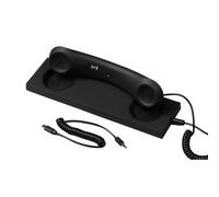 AMISENK Multiple Device Type C Handset Phone Receiver High Sensitivity Strong ABS User Friendly Plug and Play Ergonomic Grip