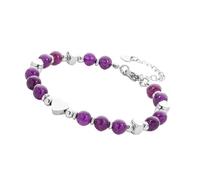 AMISENK Natural Stone Wristband Lightweight Comfort Fit for Women Men Stylish Accessory Casual Formal Occasion Jewelry Gemstones Handchain