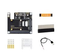 AMISENK PCIE to Small HAT+ for Networking WIFI Card USB Bluetooth-compatible Expansion Cable Card Adapter